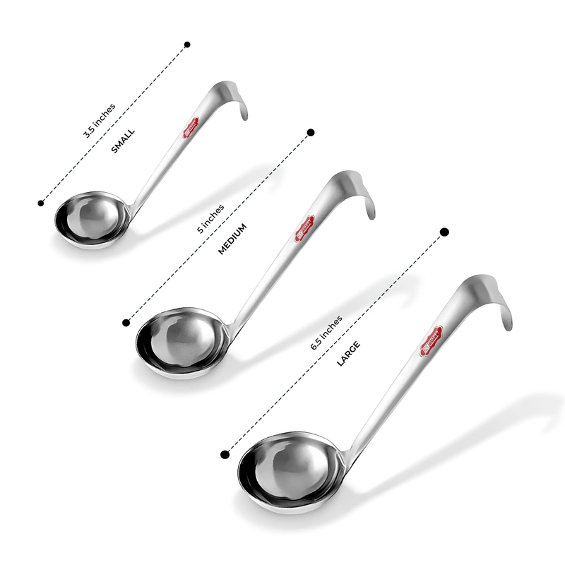 Kitchen Expert - Ghee Tipri | Stainless Steel | Small Spoon | 1 Pc